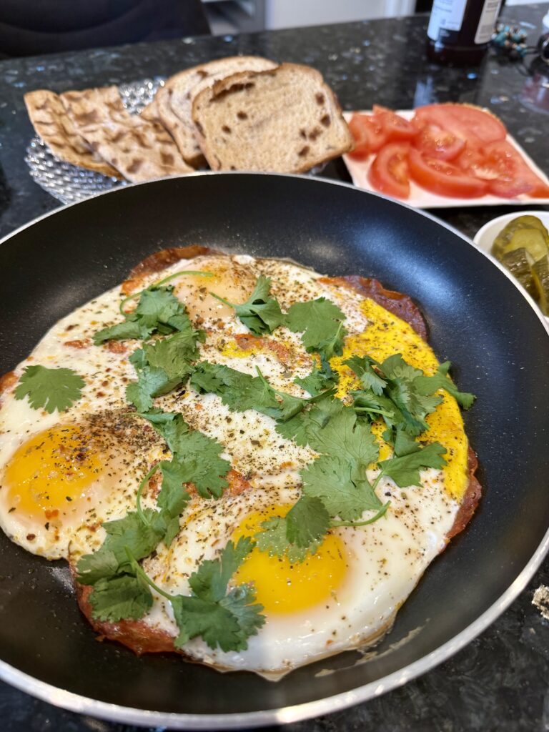 Genoa Salami Eggs