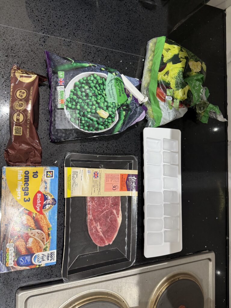 freezer contents