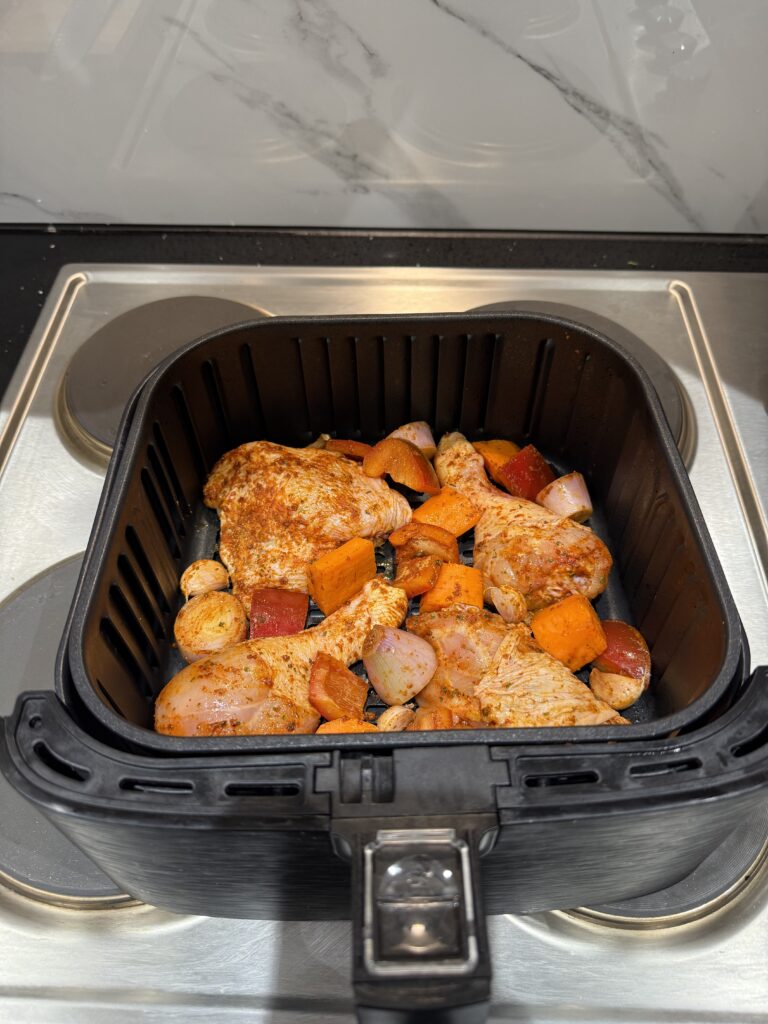 chicken in the airfryer