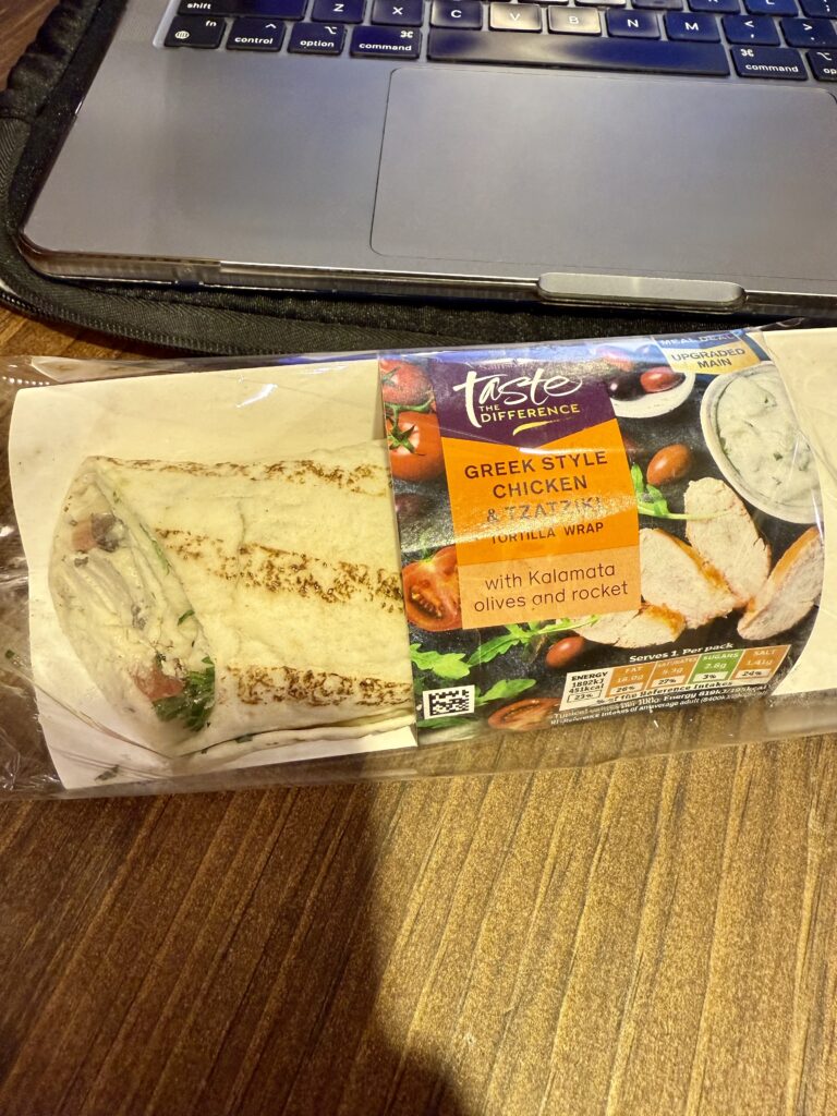 Greek style wrap